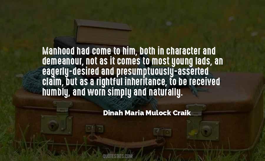 Dinah Maria Mulock Craik Quotes #990436