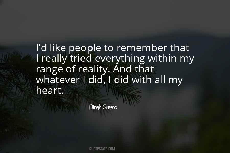 Dinah Shore Quotes #1667355
