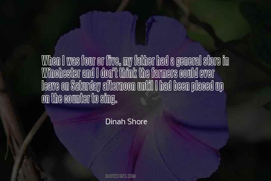 Dinah Shore Quotes #588925