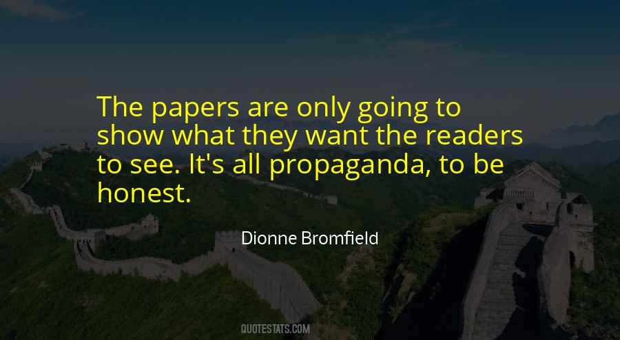 Dionne Bromfield Quotes #274785