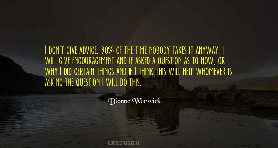 Dionne Warwick Quotes #1760457