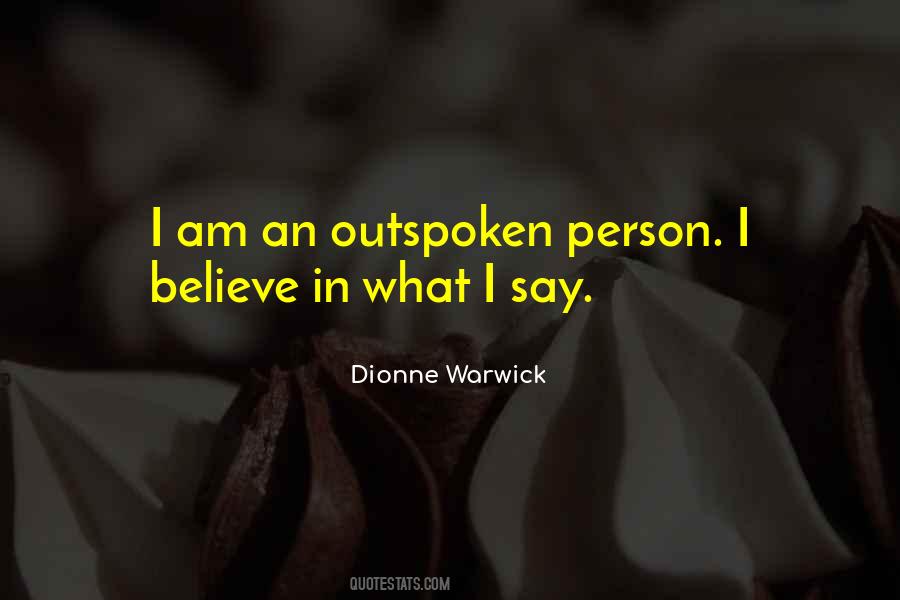 Dionne Warwick Quotes #225239