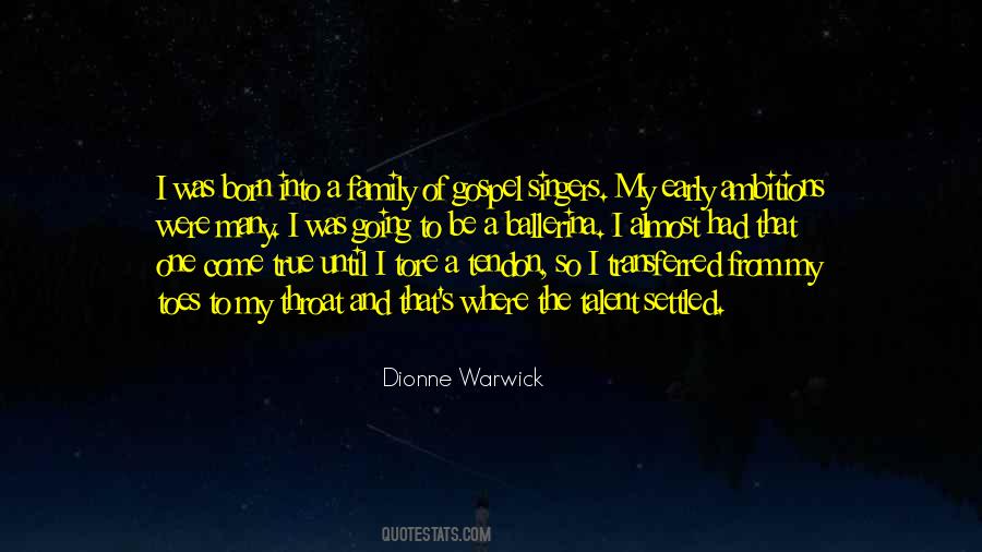 Dionne Warwick Quotes #803219