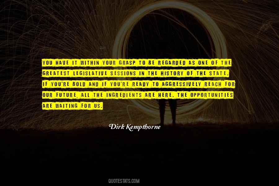 Dirk Kempthorne Quotes #165230