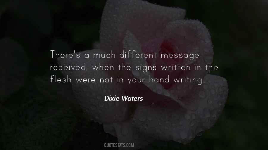 Dixie Waters Quotes #1658219