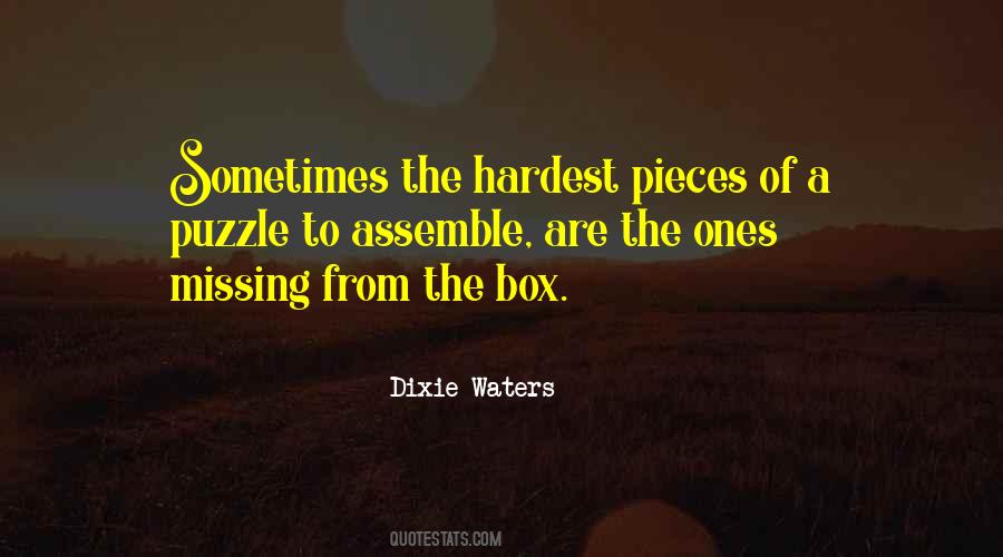 Dixie Waters Quotes #1765436