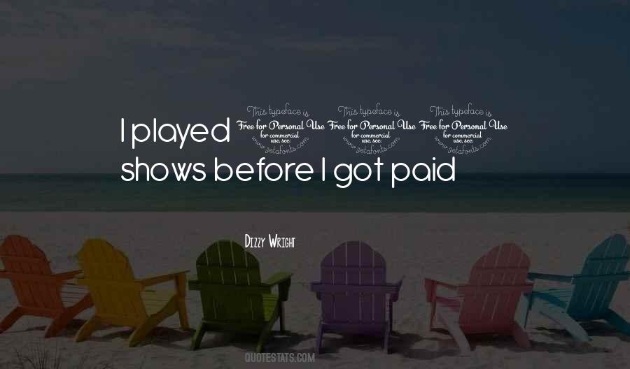 Dizzy Wright Quotes #44274 Dizzy Wright Quotes #44274