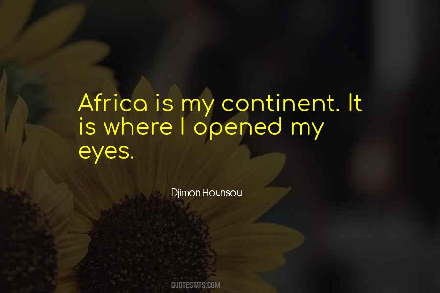 Djimon Hounsou Quotes #381809