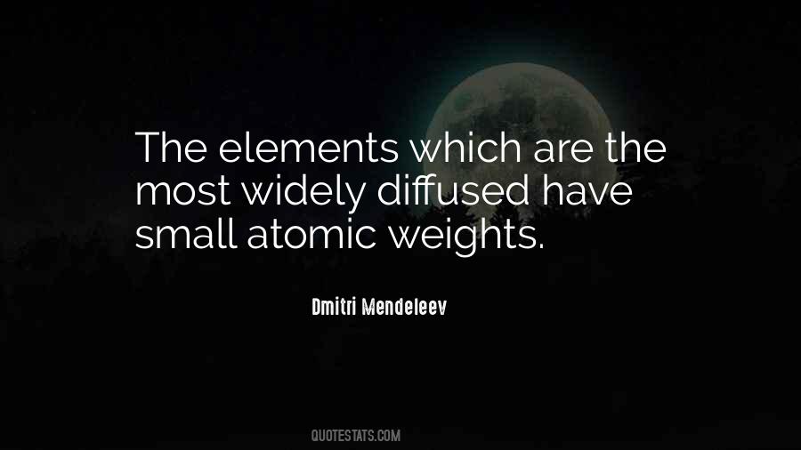 Dmitri Mendeleev Quotes #304391