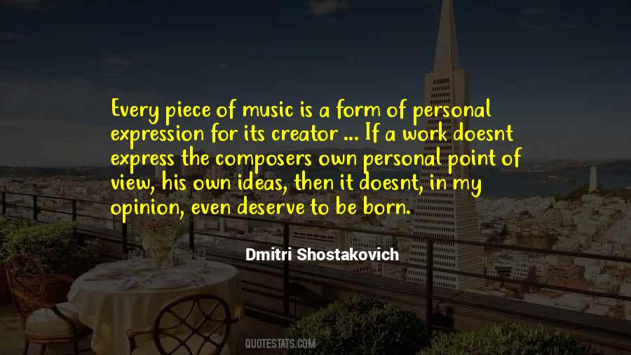 Dmitri Shostakovich Quotes #1220583