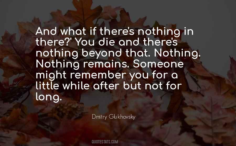 Dmitry Glukhovsky Quotes #920494