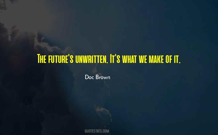 Doc Brown Quotes #658754