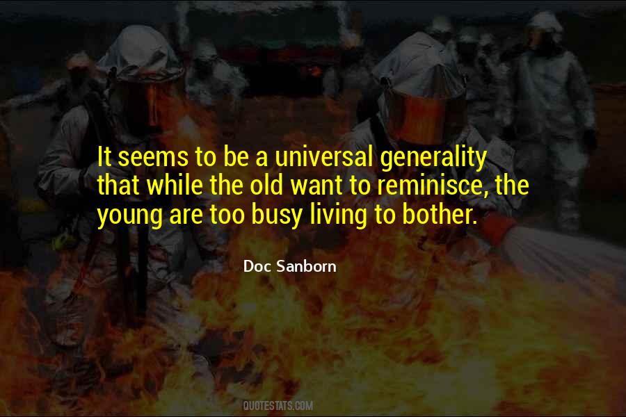 Doc Sanborn Quotes #126812 Doc Sanborn Quotes #126812