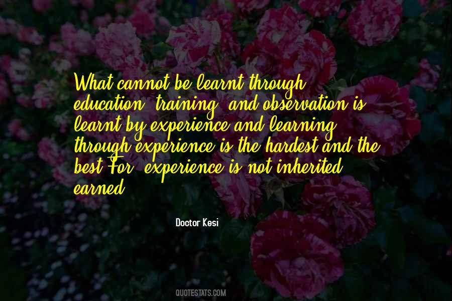 Doctor Kesi Quotes #21221