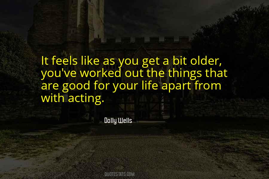 Dolly Wells Quotes #296188