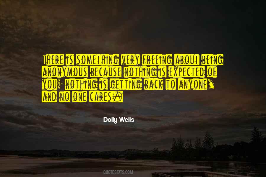 Dolly Wells Quotes #970874