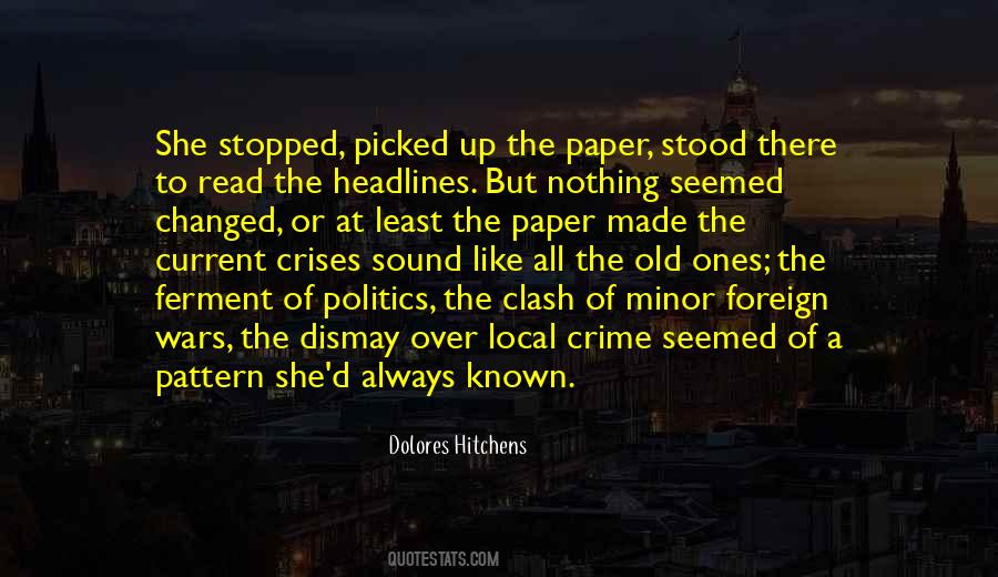 Dolores Hitchens Quotes #1515835