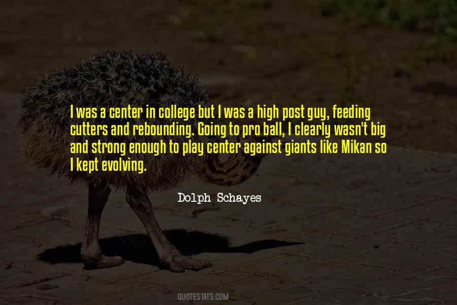 Dolph Schayes Quotes #1146068