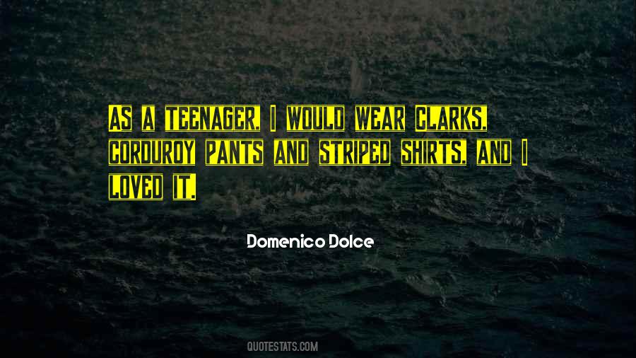 Domenico Dolce Quotes #909582