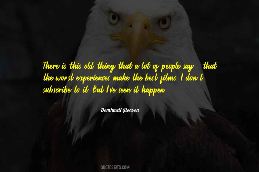 Domhnall Gleeson Quotes #1114198