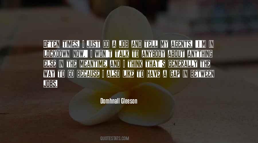 Domhnall Gleeson Quotes #1184589