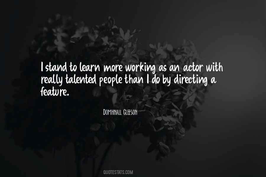 Domhnall Gleeson Quotes #1582173