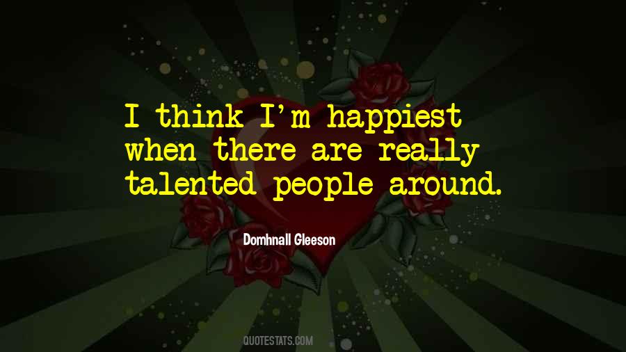 Domhnall Gleeson Quotes #15844