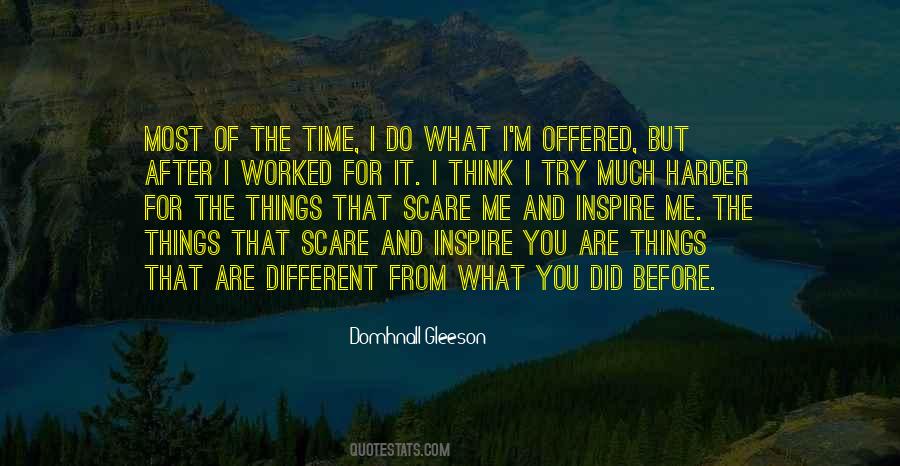 Domhnall Gleeson Quotes #1647952