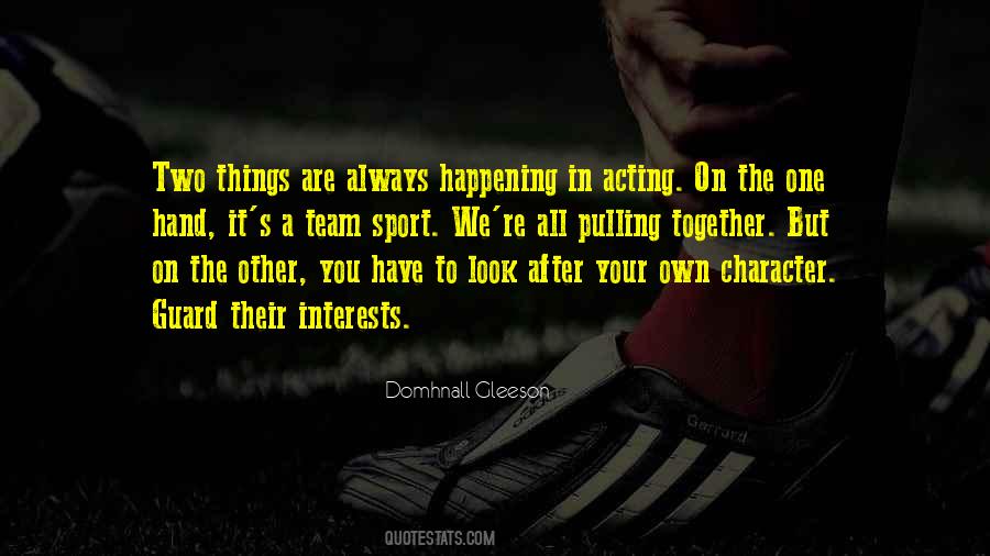 Domhnall Gleeson Quotes #313962