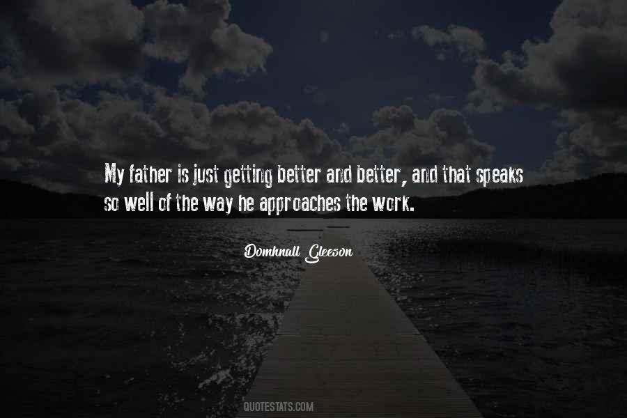 Domhnall Gleeson Quotes #488311
