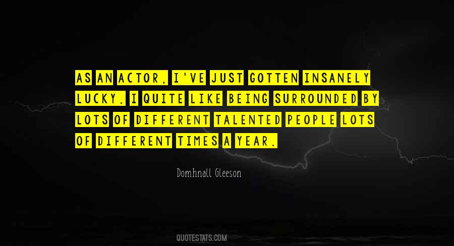 Domhnall Gleeson Quotes #808590