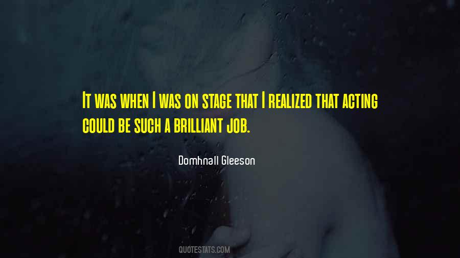 Domhnall Gleeson Quotes #847506