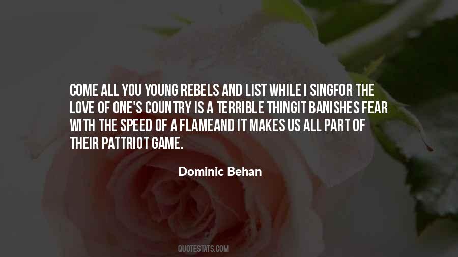 Dominic Behan Quotes #167678