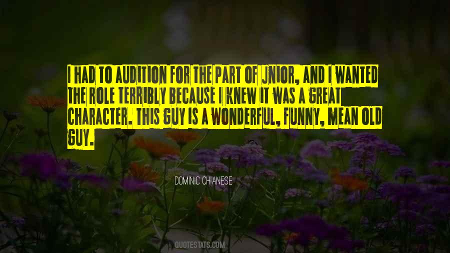 Dominic Chianese Quotes #47430