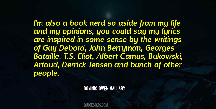 Dominic Owen Mallary Quotes #1174042