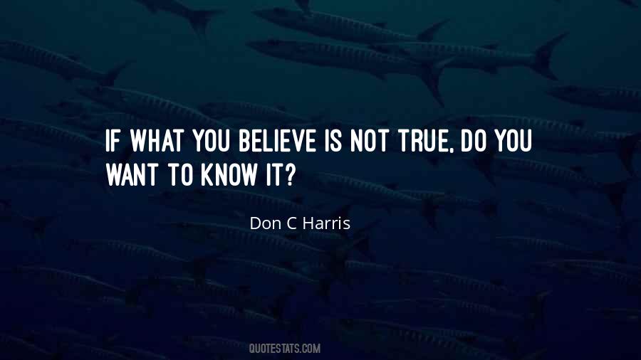 Don C Harris Quotes #580767