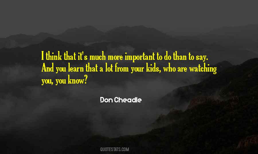 Don Cheadle Quotes #177250