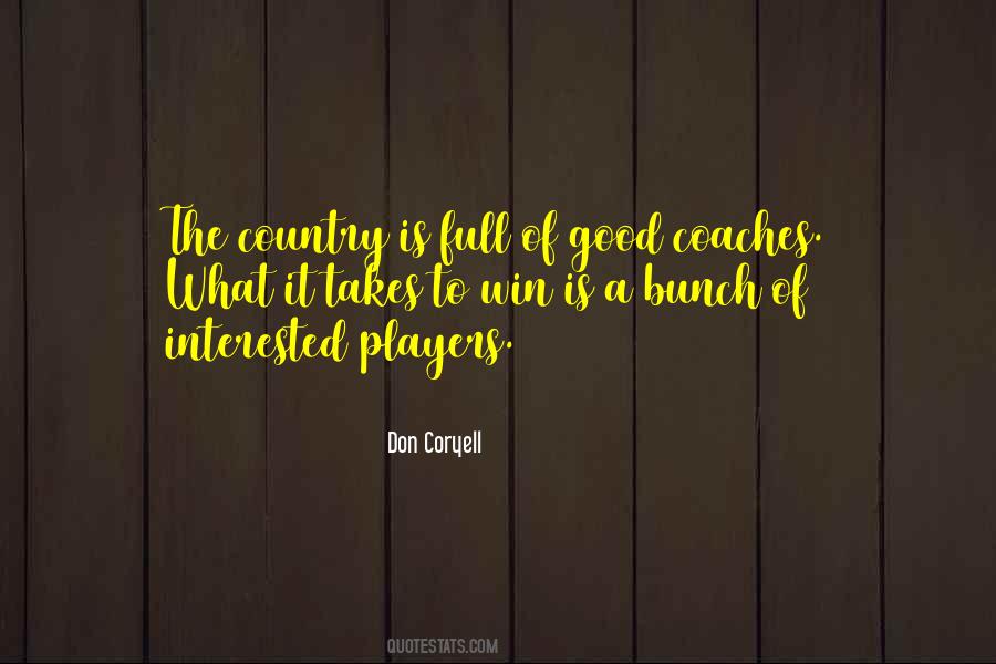 Don Coryell Quotes #1066217