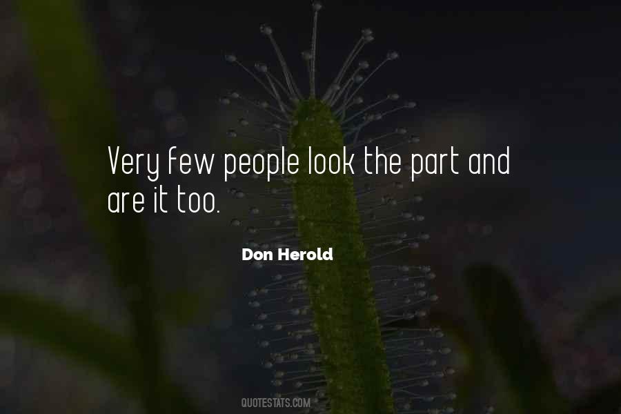 Don Herold Quotes #424576