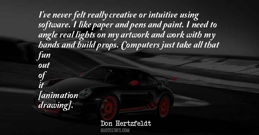 Don Hertzfeldt Quotes #415097