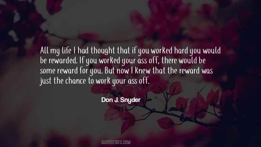 Don J. Snyder Quotes #1087642