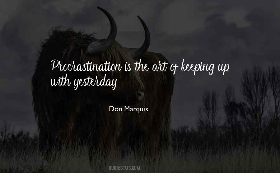 Don Marquis Quotes #306768
