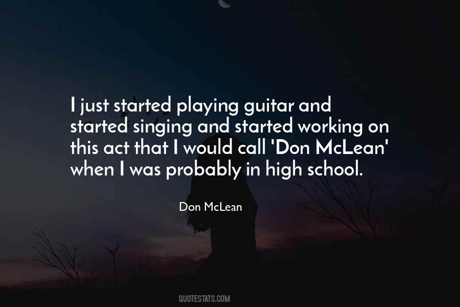 Don McLean Quotes #38576