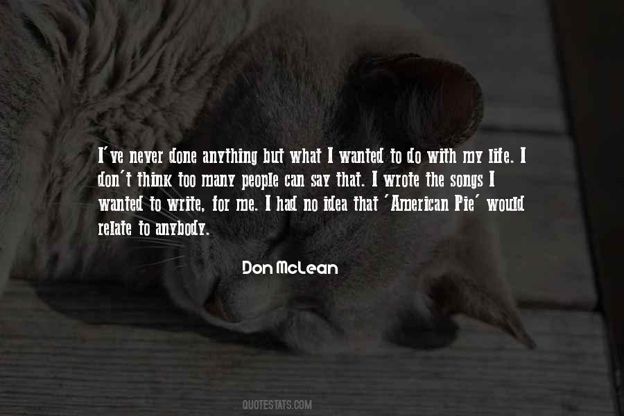 Don McLean Quotes #403740