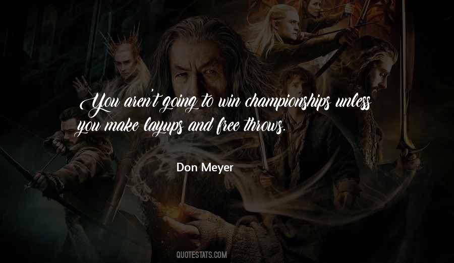 Don Meyer Quotes #1780068