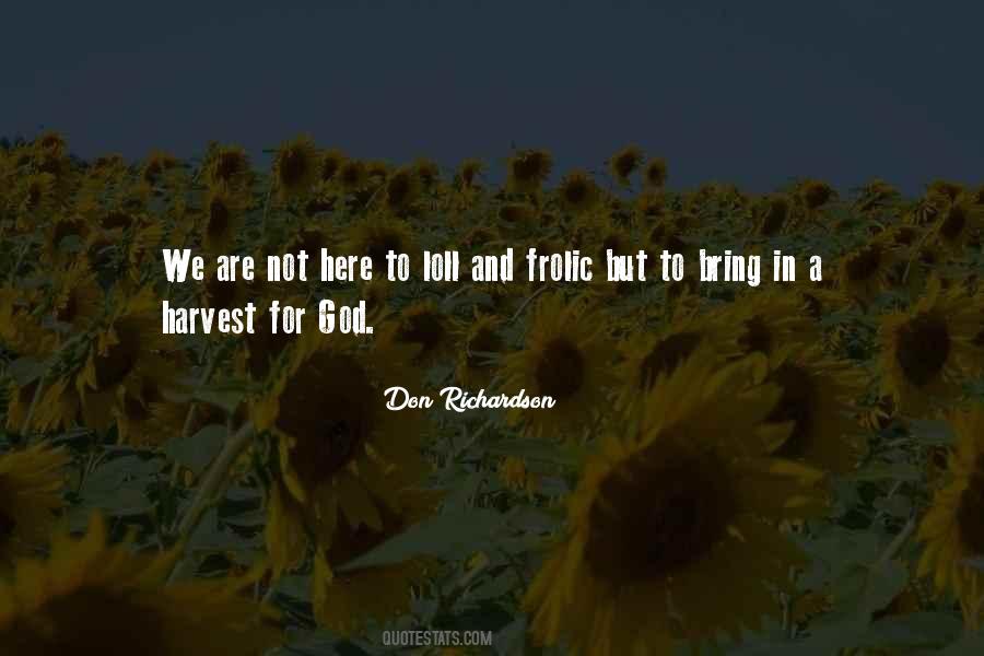 Don Richardson Quotes #1419704