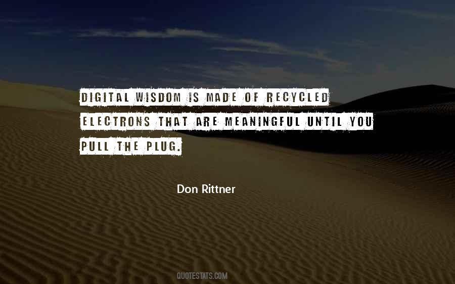 Don Rittner Quotes #362986