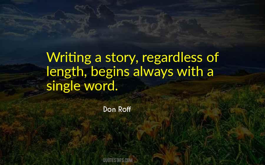 Don Roff Quotes #374713