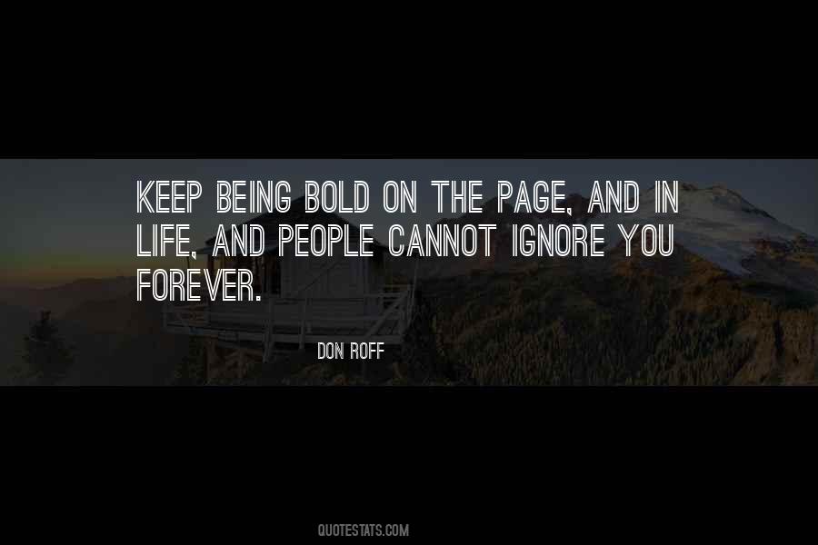 Don Roff Quotes #687798