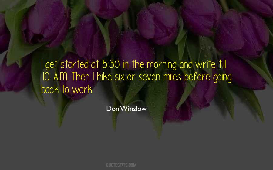 Don Winslow Quotes #358451